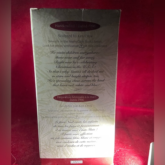 HALLMARK KEEPSAKE ORNAMENT 1996 - Picture 2 of 8
